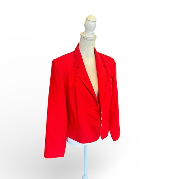 Jim Heilman Jackets & Blazers - Jim Heilman Vintage Wool Blend Short Jacket 16